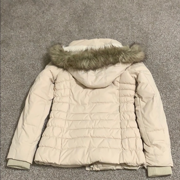 Laundry by Design beige puffer coat - Picture 7 of 8
